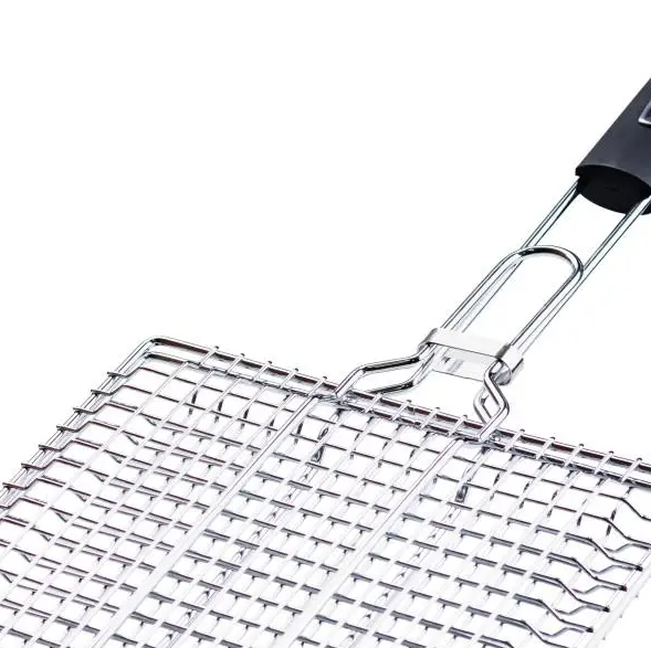 Грати для гриля та барбекю Grill з нержавіючої сталі плоскі 24х24 см (HP455RESH) - фото 6