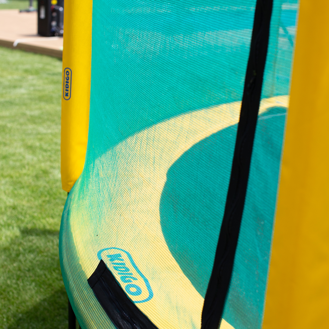 Батут с сеткой Kidigo Premium 457 см Желто-зеленый (2497418494) - фото 2 Батут с сеткой Kidigo Premium 457 см Желто-зеленый (2497418494) - фото 2