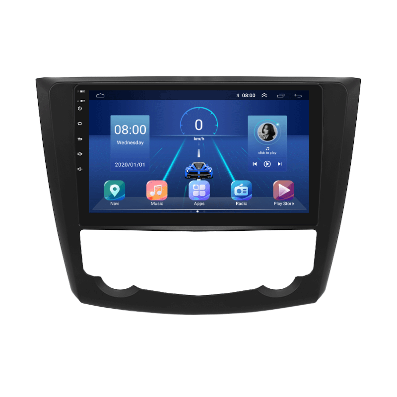 Автомагнітола штатна Lesko Top для Renault Kadjar I 2015-2018 р. 4G/Wi-Fi/GPS 6/128 GB 9" (9836-44594)