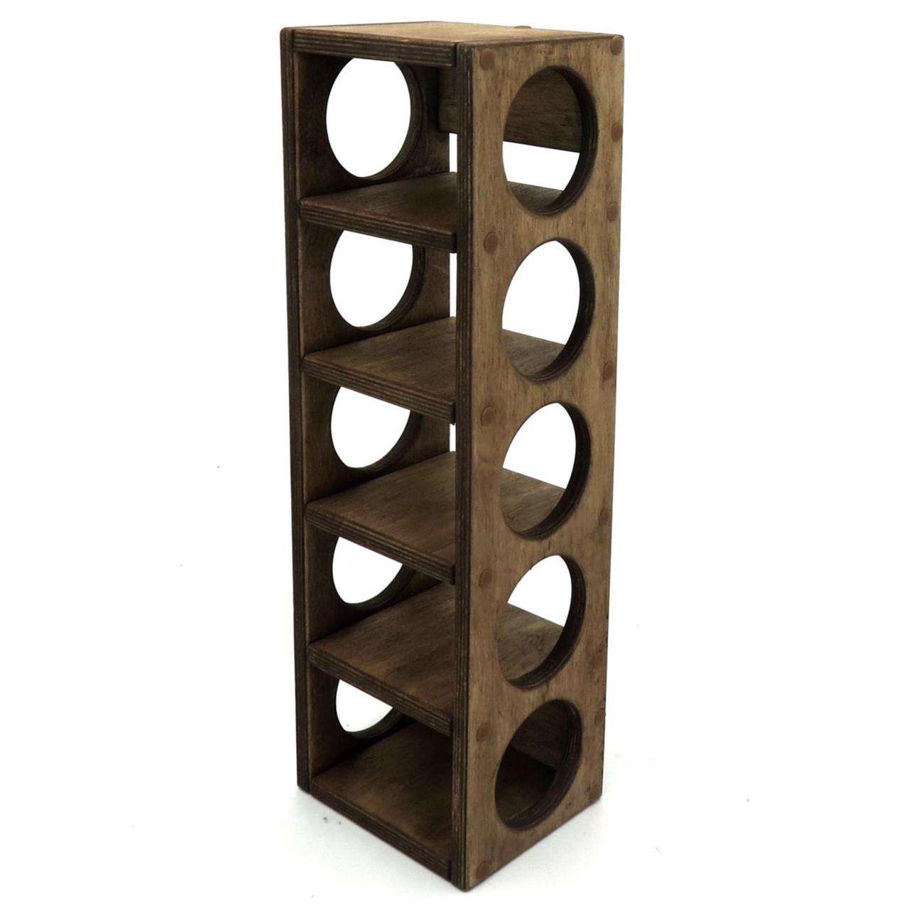 Полка для вина настольная Молино Сепия (Впс-000608)