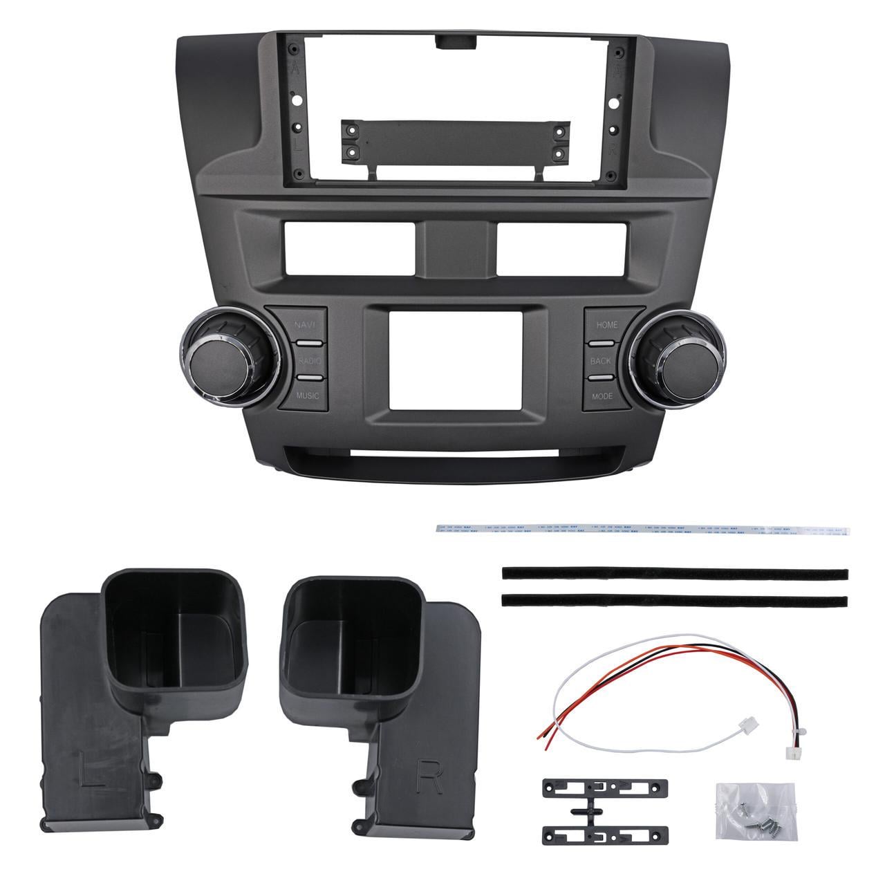 Рамка перехідна QIV QBR-FH 0408-68 для Toyota Highlander Kluger 2009-2013 12.3" (QBR-FH 0408-68)