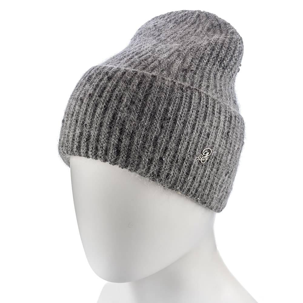 Шапка Actrics WH734 з люрексовою ниткою на манжеті підшита смужкою флісу Шиншилла