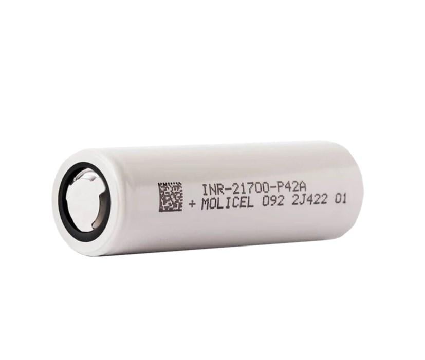 Аккумулятор Molicel INR-21700-P42A 4200 мАч литий-ионный с плоским плюсовым контактом flat top (2362466468) Аккумулятор Molicel INR-21700-P42A 4200 мАч литий-ионный с плоским плюсовым контактом flat top (2362466468)
