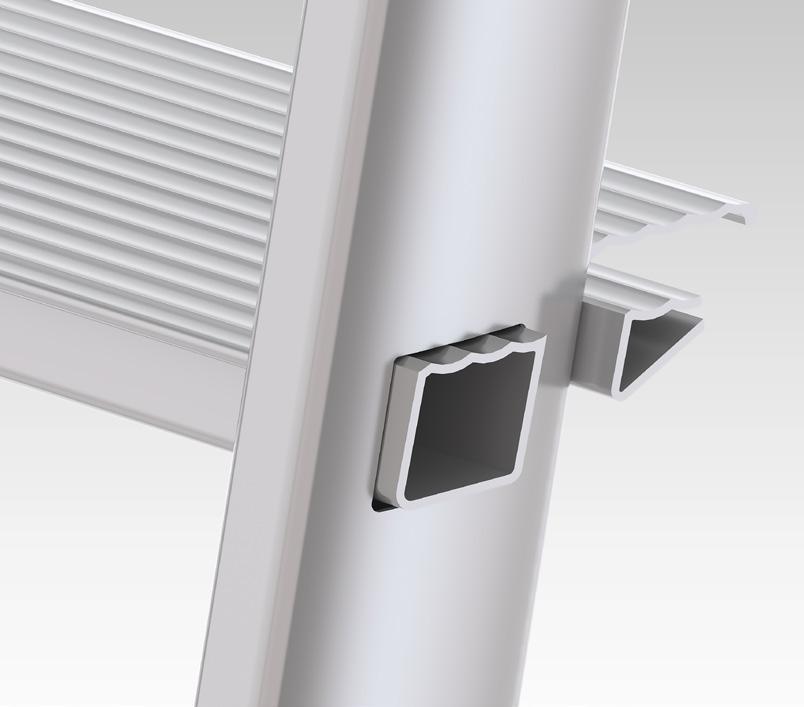 Драбина Colombo Stark 5 щаблів (S109005W) - фото 3 Драбина Colombo Stark 5 щаблів (S109005W) - фото 3