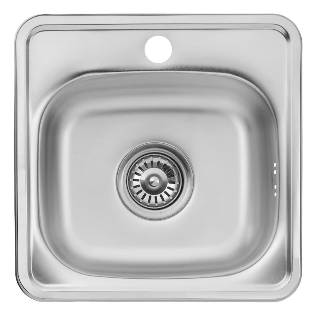 Мойка кухонная Kroner KRP Satin 3838 0,6 мм (CV022756)