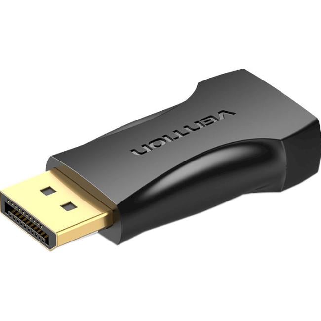 Адаптер-перехідник VENTION DisplayPort-HDMI v2.0 Чорний (605702)