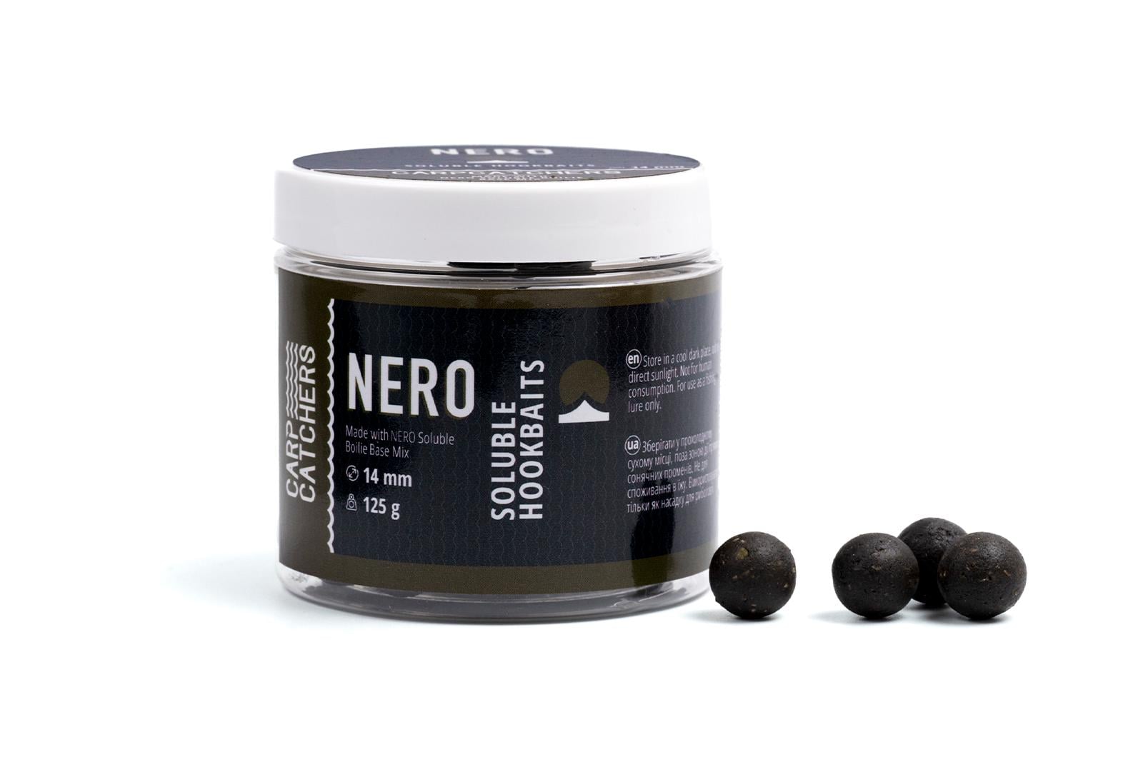 Бойлы насадочные растворимые Carp Catchers Nero 14 мм