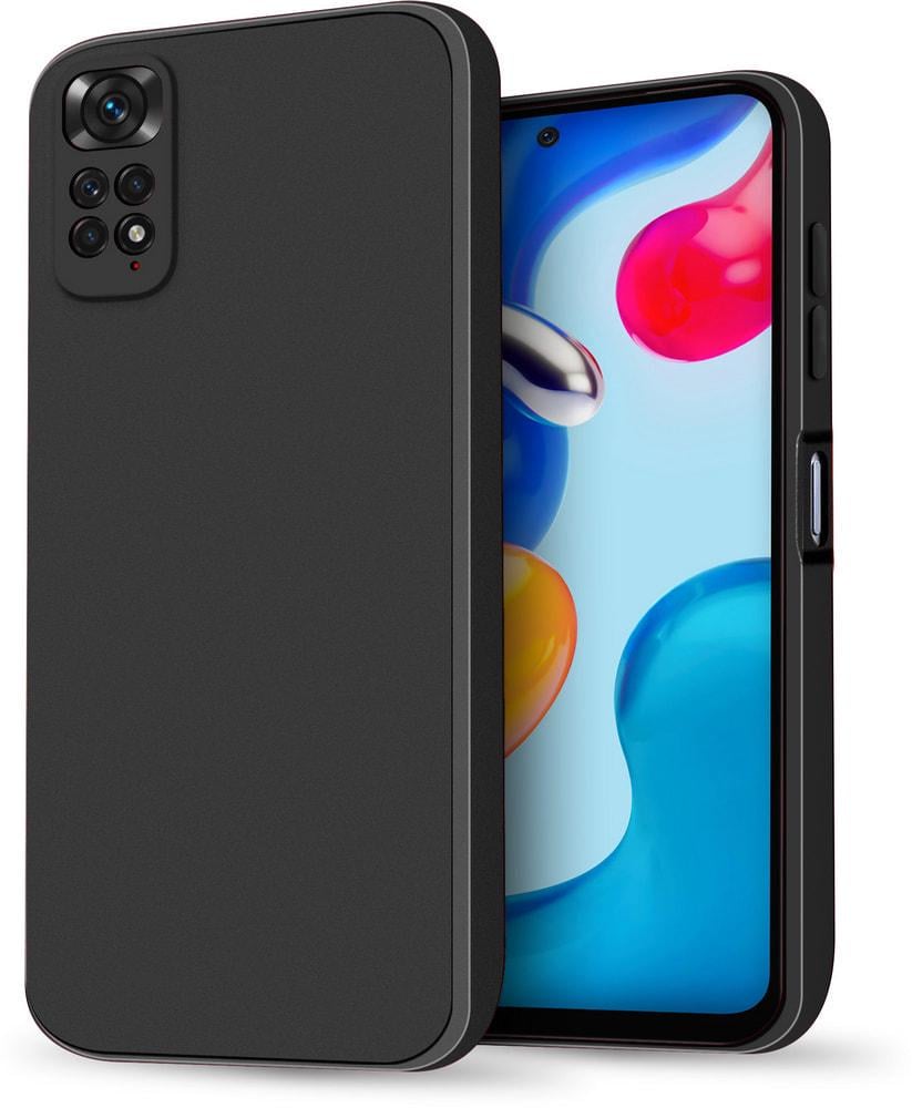 Силиконовый чехол HardCorner Xiaomi Redmi Note 11 (с микрофиброй) Black (34857-2B)