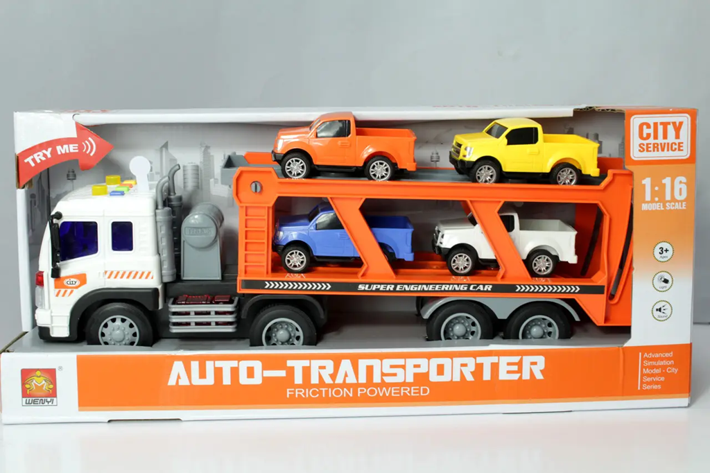 Іграшковий автовоз WY-572A 1:16 зі звуком та світлом