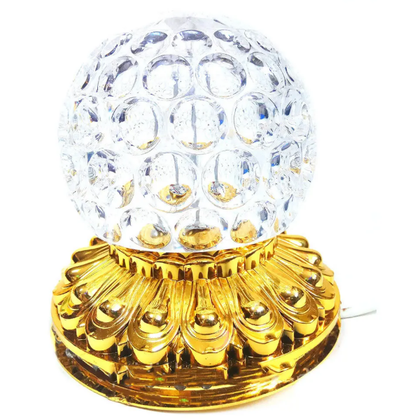 Диско-шар на золотой подставке (RD-7207)
