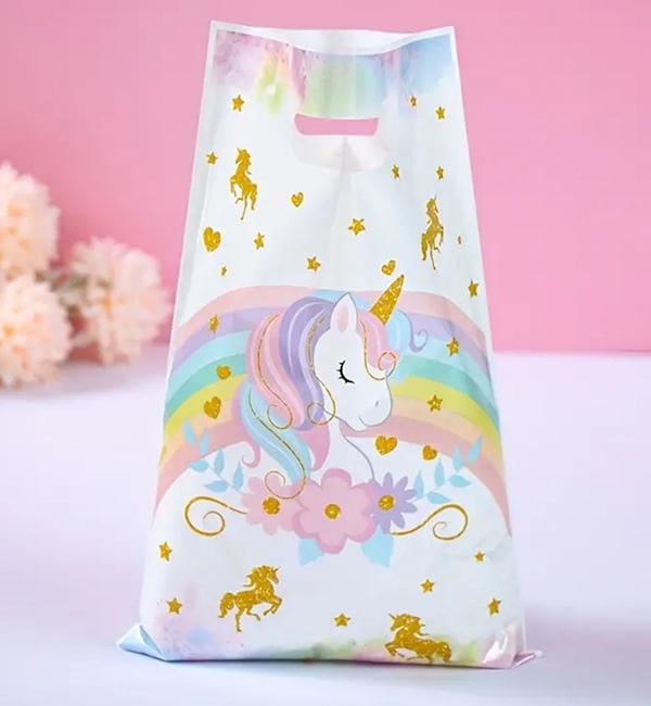 Набор подарочных пакетов для конфет Единорожка 25х16,5 см 10 шт. (24194205) - фото 2 Набор подарочных пакетов для конфет Единорожка 25х16,5 см 10 шт. (24194205) - фото 2