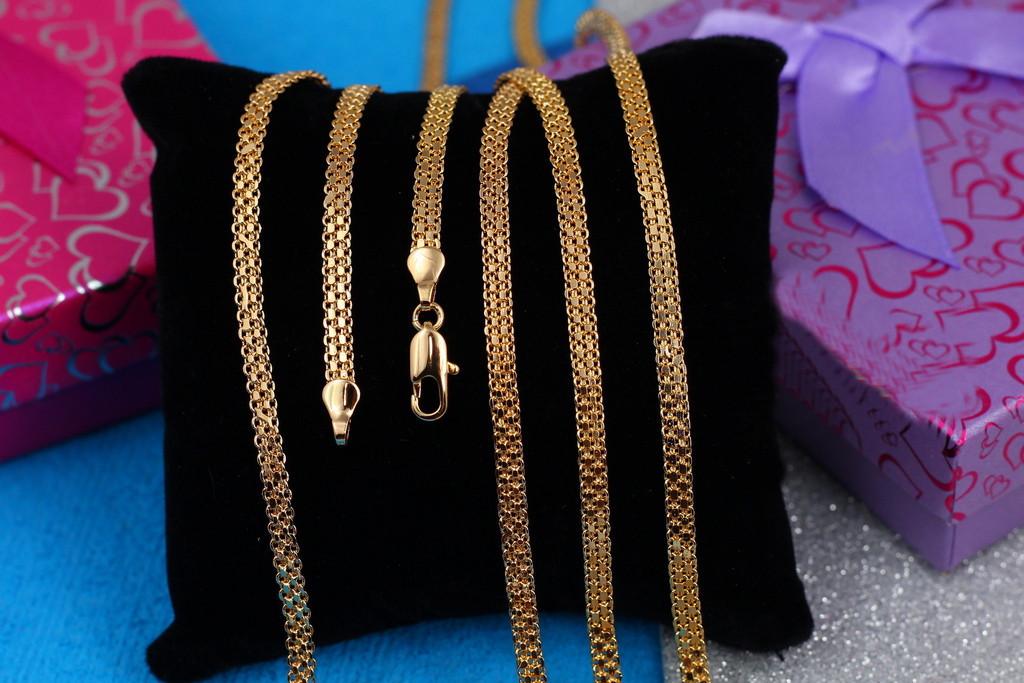 Цепь Xuping Jewelry Бисмарк 60 см 3,5 мм Золотистый (996439364)