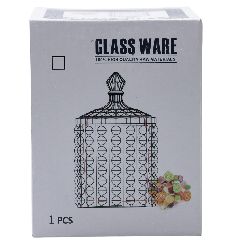 Конфетница из хрустального стекла со стеклянной крышкой (HP-4-103) - фото 5 Конфетница из хрустального стекла со стеклянной крышкой (HP-4-103) - фото 5