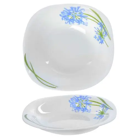 Тарелка суповая стеклокерамика квадратная Stenson набор 6 шт. 477983 Гиацинт 9 22,9 см (NA005249) Тарелка суповая стеклокерамика квадратная Stenson набор 6 шт. 477983 Гиацинт 9 22,9 см (NA005249)