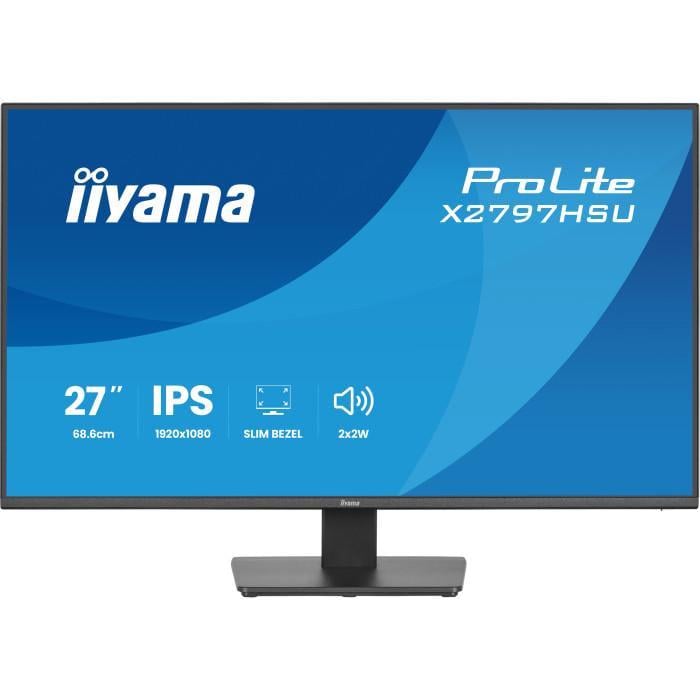 Монитор Iiyama ProLite X2797HSU-B1 USB-C Matte Black (36944112)
