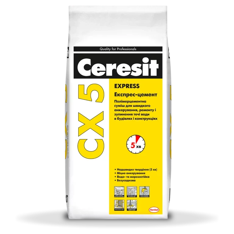 Ceresit CX 5/5 суміш для анкерування Ceresit CX 5/5 суміш для анкерування