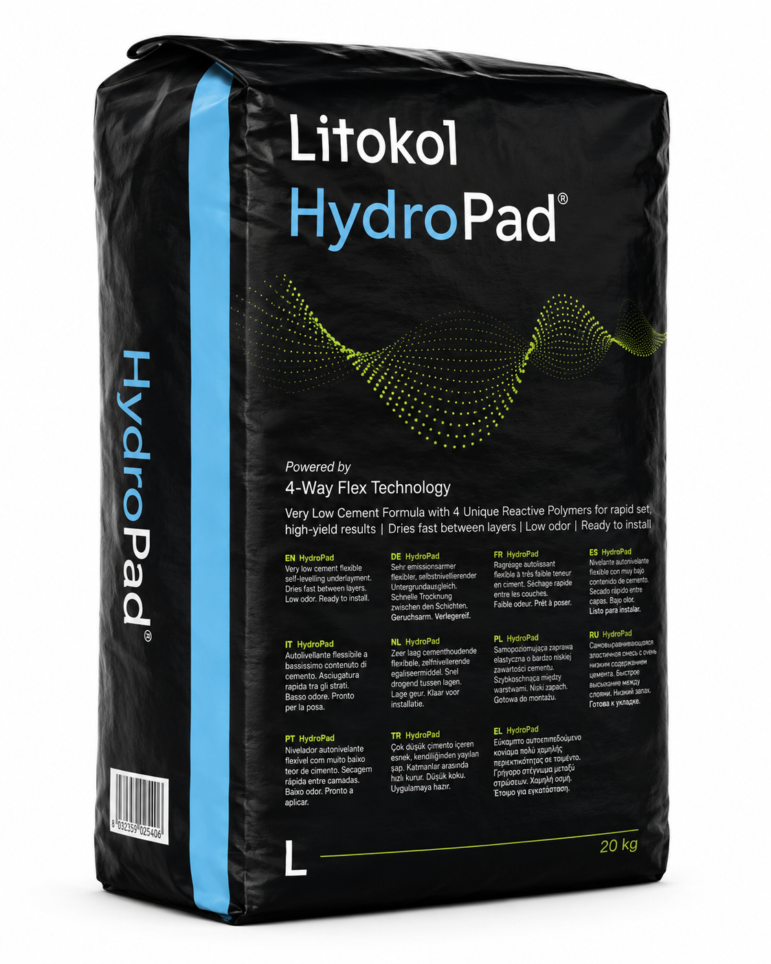 Гідроізоляція триполімерний водонепроникний гель Litokol HydroPad 15 кг (HDRP0015)