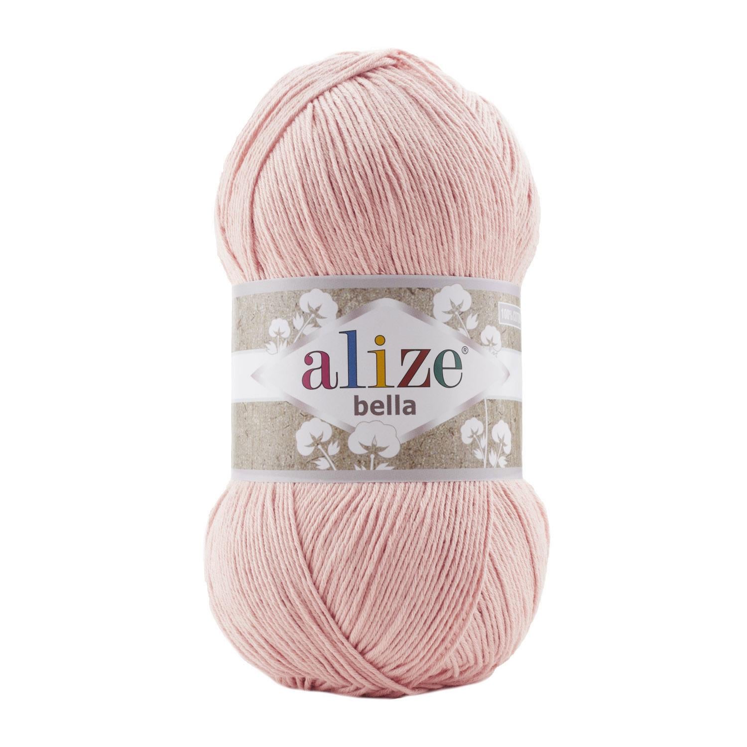 Пряжа Alize Bella 100 613 Пудра (7571)