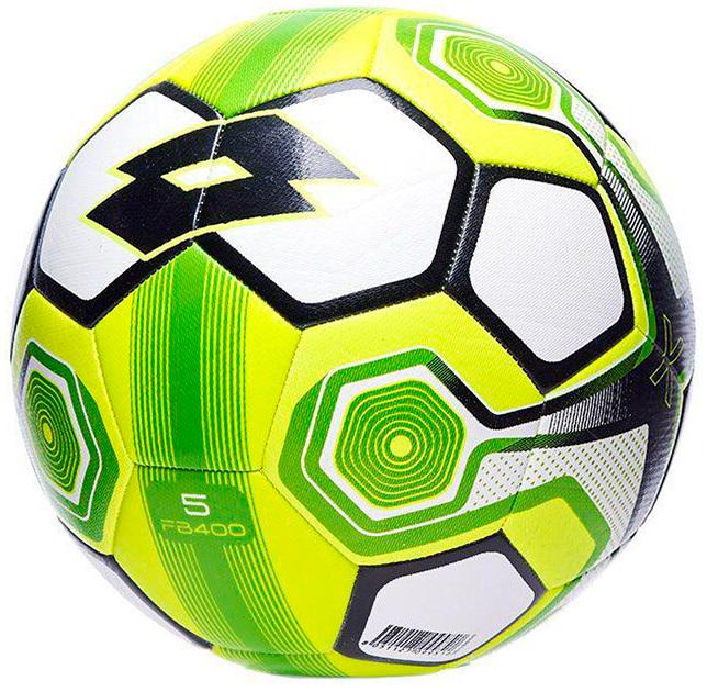 Мяч футбольный Lotto BALL FB 400 5 217312/217235/74L р. 5 Желто-черный