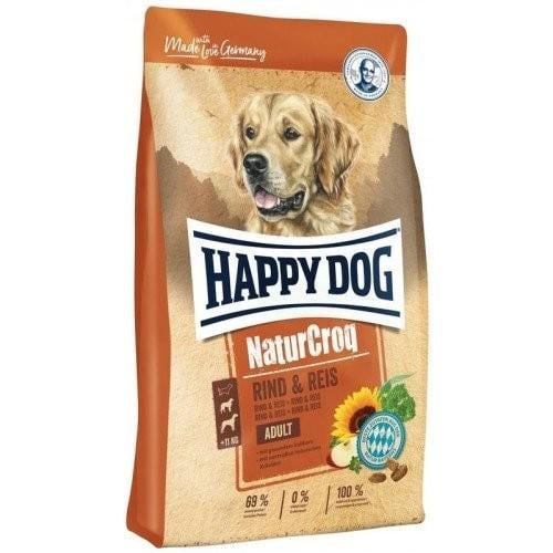 Корм Happy Dog Natur Croq Rind&Reis для собак усіх порід 15 кг