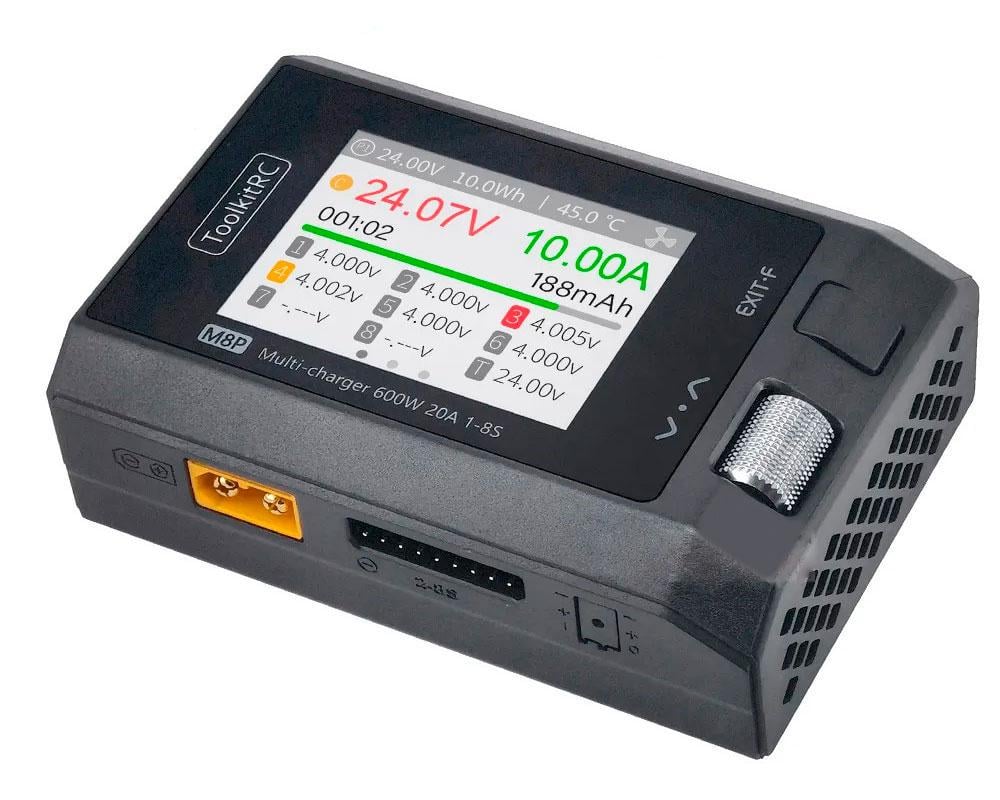 Зарядное устройство для 1-8S LiPo LiHV LiFe Li-ion NiMH NiCd Pb FPV (24685255)