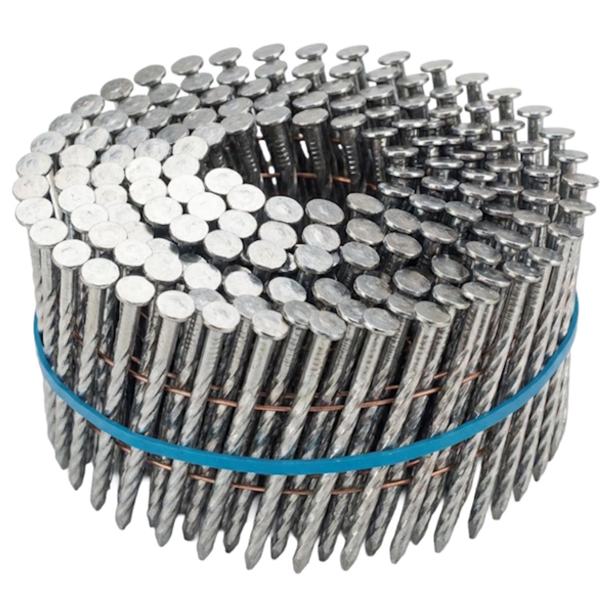 Гвозди Nail 3,1х90 мм навинченные в бобине DIN 68163A бп 3600 шт. 19,354 кг (405441)