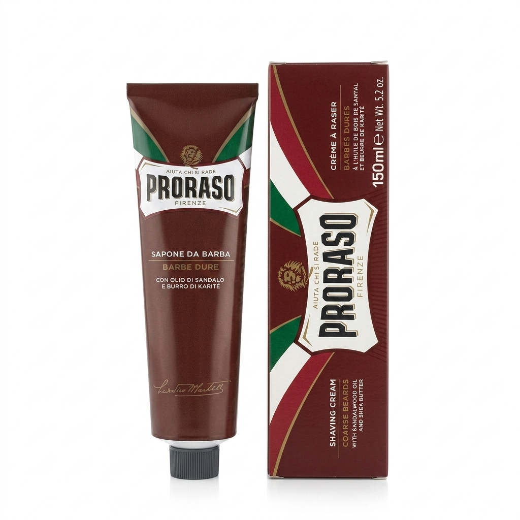 Крем для гоління Proraso для жорсткої щетини з олією Ши та сандаловою олією 150 мл (400512)