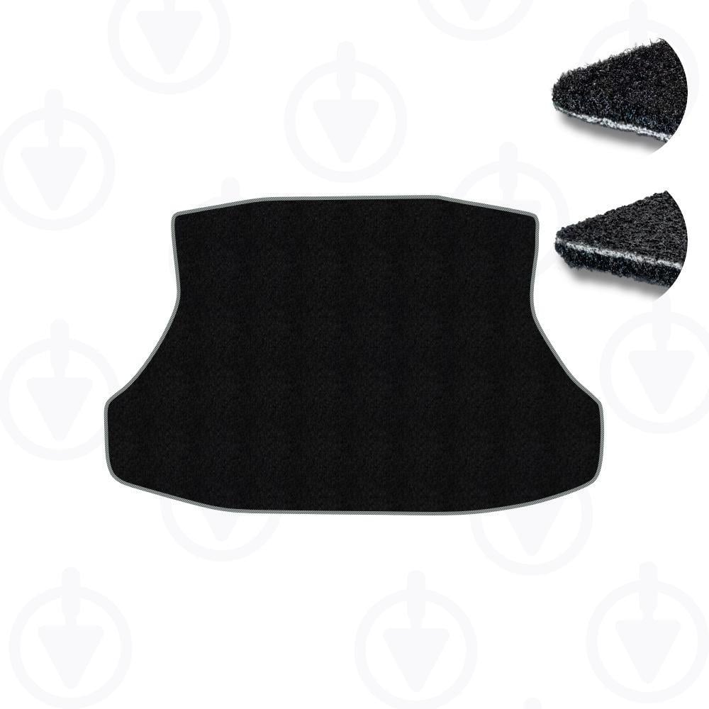 Коврик в багажник Star-Tex для Acura ILX 2015-2022 р. текстиль/Ciak Черный/Серый (10002-62-05-08)