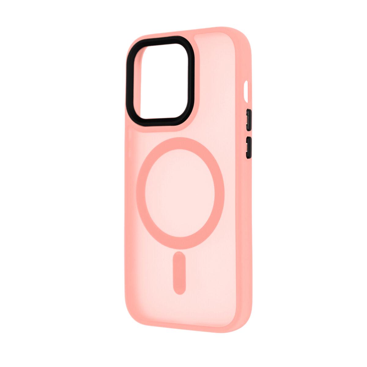 Противоударный чехол для Apple iPhone 14 Pro Cosmic Magnetic Color HQ / Pink