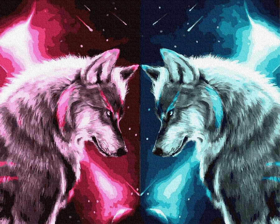 Картина по номерам Звездные волки (GX30336)
