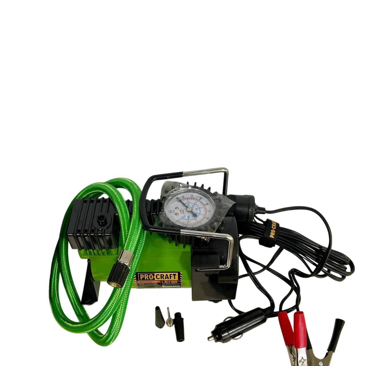 Компресор автомобільний ProCraft LK190 12В 35 л/хв 7 атм в сумці (000190) - фото 3 Компресор автомобільний ProCraft LK190 12В 35 л/хв 7 атм в сумці (000190) - фото 3