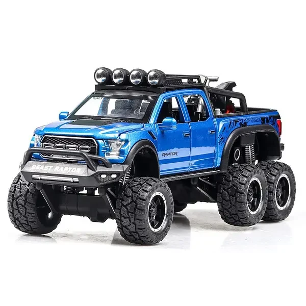 Машинка металлическая инерционная Ford Raptor F150 (2659067132)