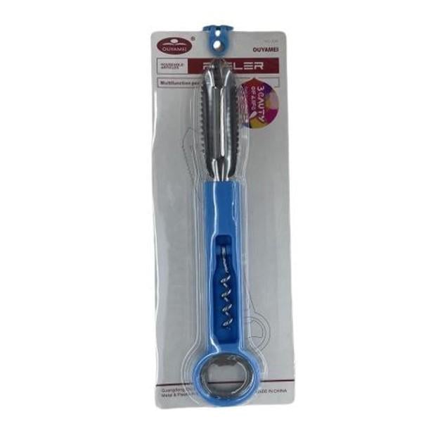 Овощечистка с открывашкой и штопором Stenson 3в1 9х24,5 см (AN013389)