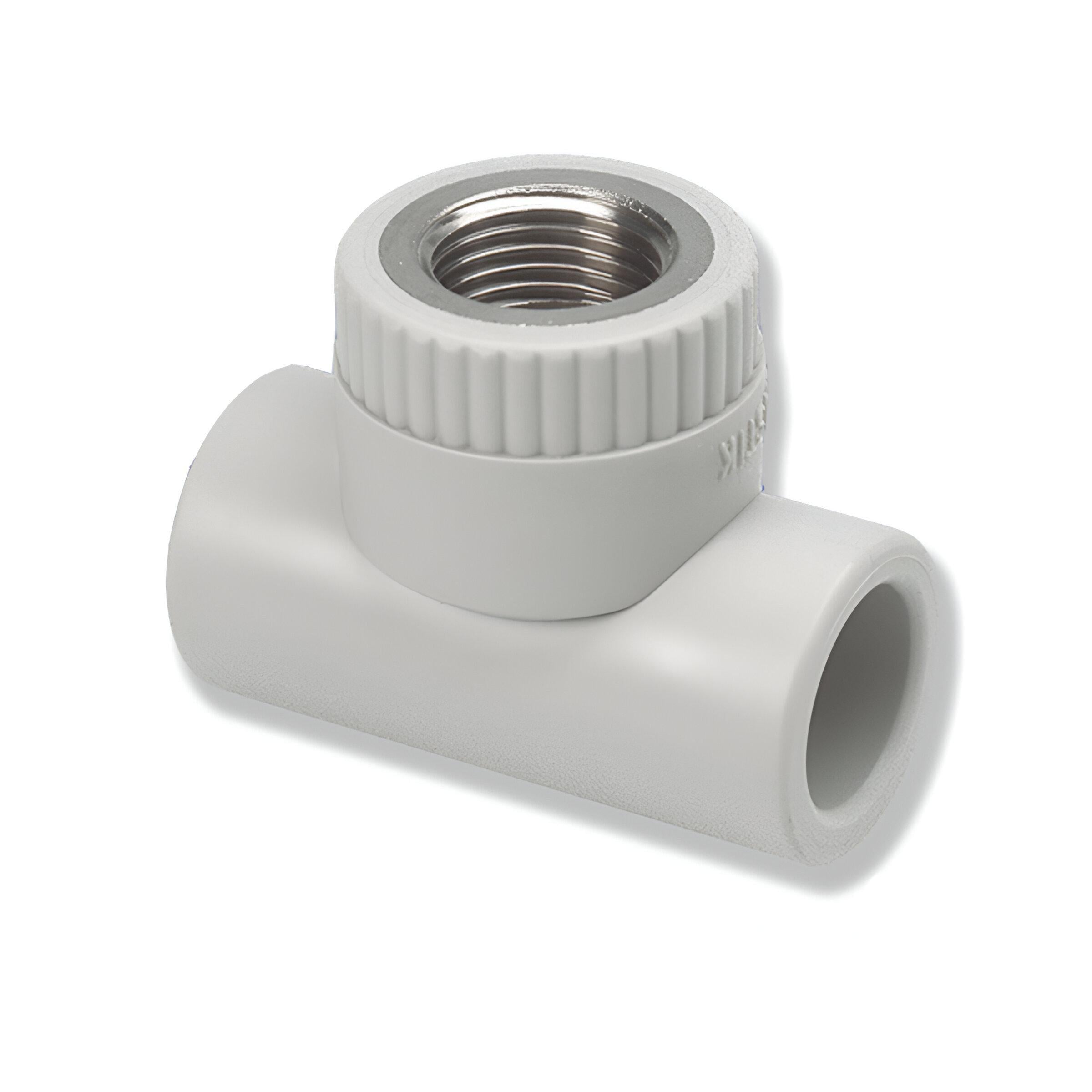 Тройник Ekoplastik PPR STKI03220X ВВ 1/2" 32 мм (SW-43012)