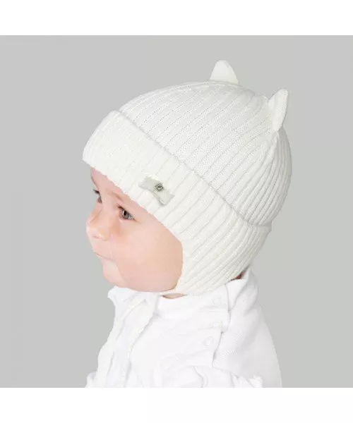 Шапка дитяча Elf Кортні р. 40 Молочний (OK002315)