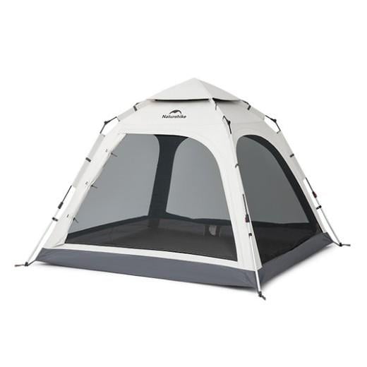 Палатка трехместная автоматическая Naturehike Ango CNK2550WS010 L 210х210х165 см Grey (6975641888369)