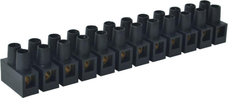 Клемна колодка Копос 32А 12х4 мм Чорний (TYP310_FA)