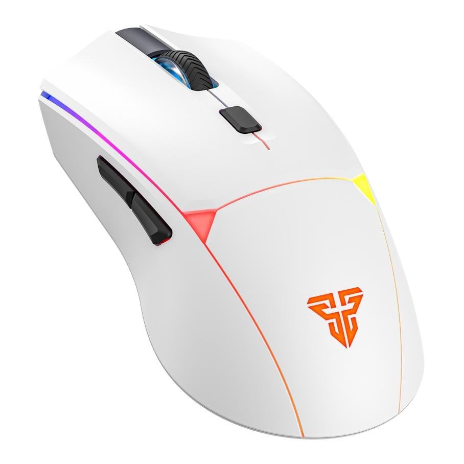 Мышь игровая беспроводная Fantech WG7V2RD Crypto II Tri-mode Bluetooth 5,4/2,4GHz/USB-C 12000 DPI Huano switch White (36230021)