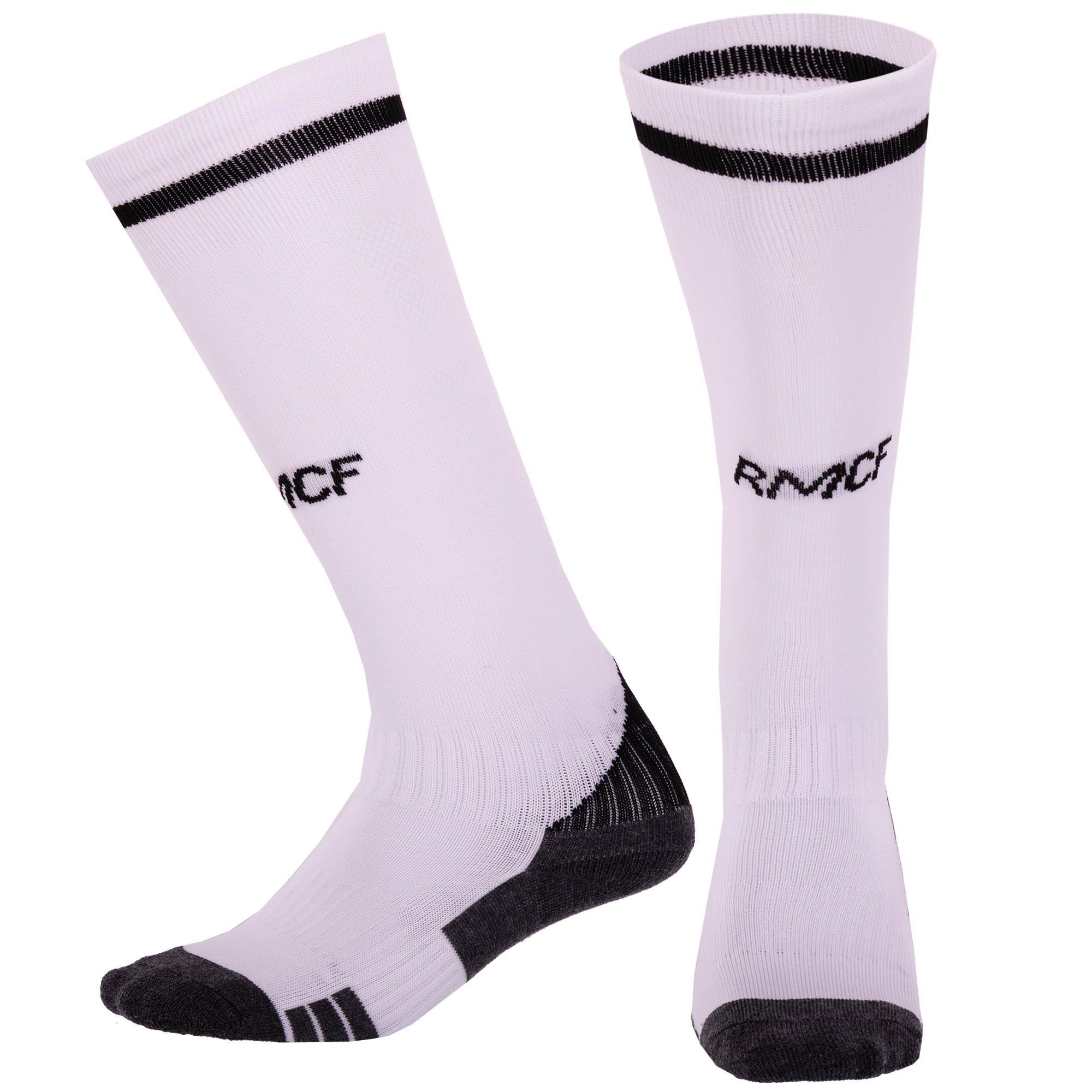 Гетри дитячі з символікою футбольного клубу SPOINT REAL MADRID HOME 2025 ETM2502-RM1 р. 34-38 Білий-чорний (ETM2502-RM1) - фото 1 Гетри дитячі з символікою футбольного клубу SPOINT REAL MADRID HOME 2025 ETM2502-RM1 р. 34-38 Білий-чорний (ETM2502-RM1) - фото 1