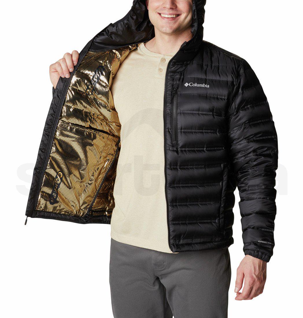 Куртка мужская Columbia Pebble Peak Down Hooded S (WX6869 010) - фото 3