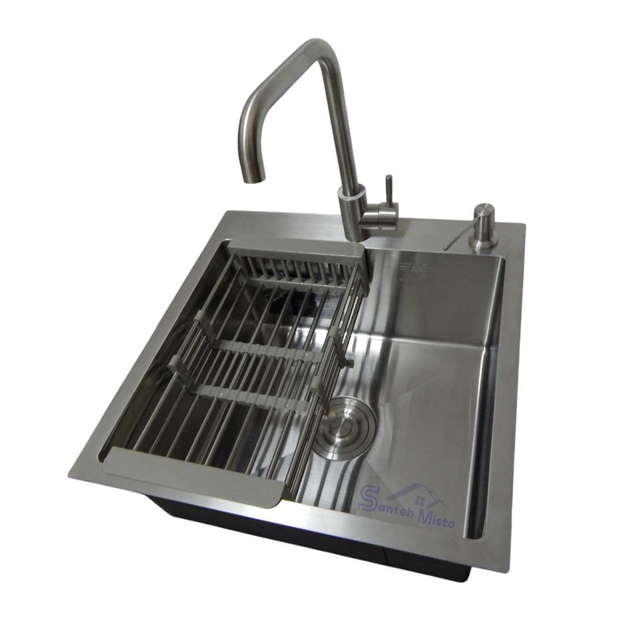 Комплект кухонной мойки KRP Kroner Gebürstet 5050HM (2398925511)