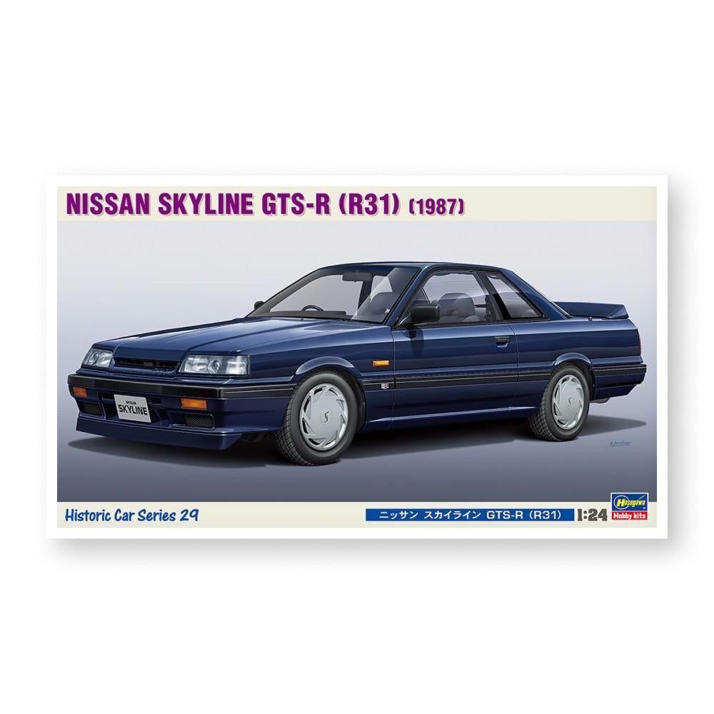 Сборная модель автомобиля - NISSAN SKYLINE GTS-R(R31) - Hasegawa 21129