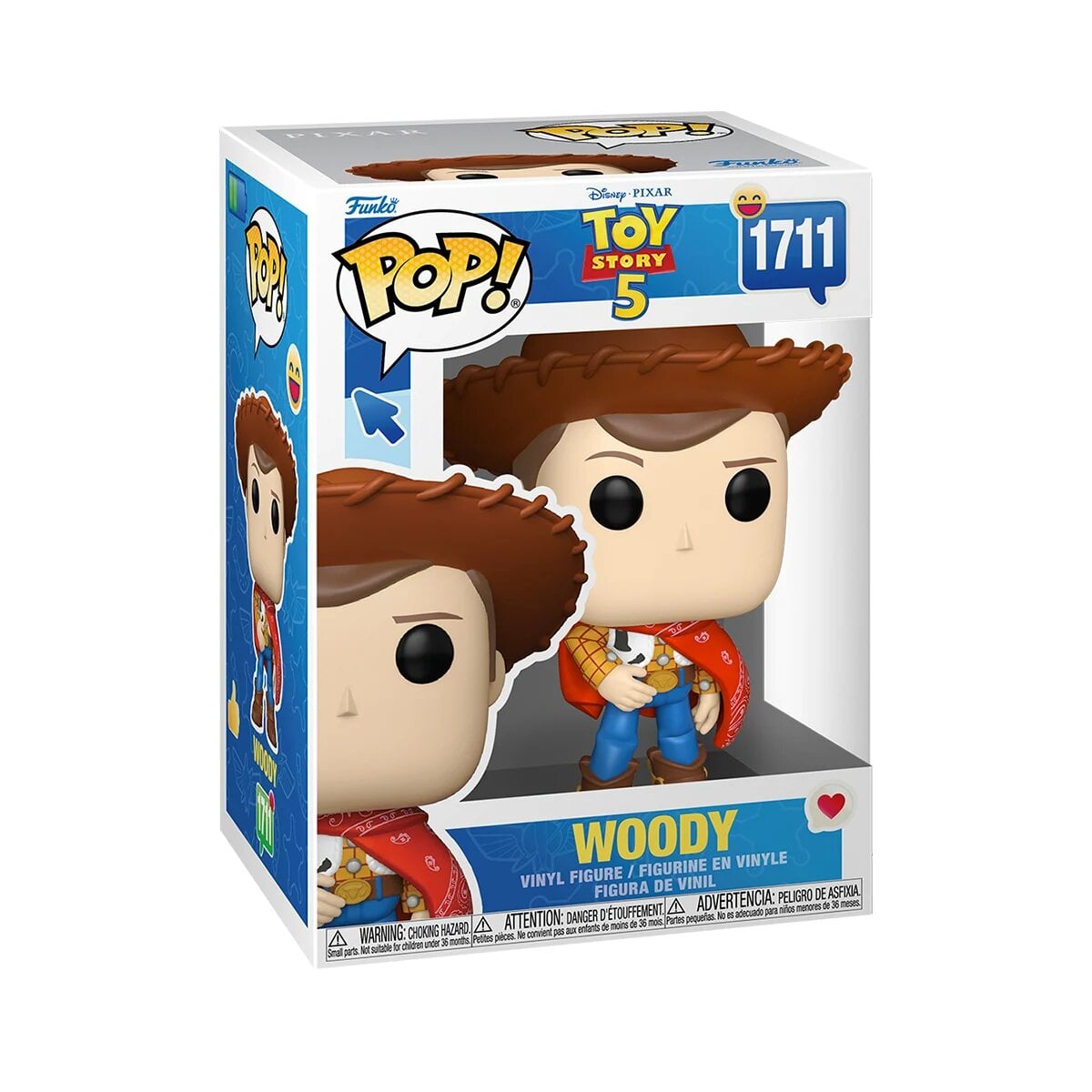 Детская игровая фигурка Funko POP! Вуди виниловая 9,6 см (90767)