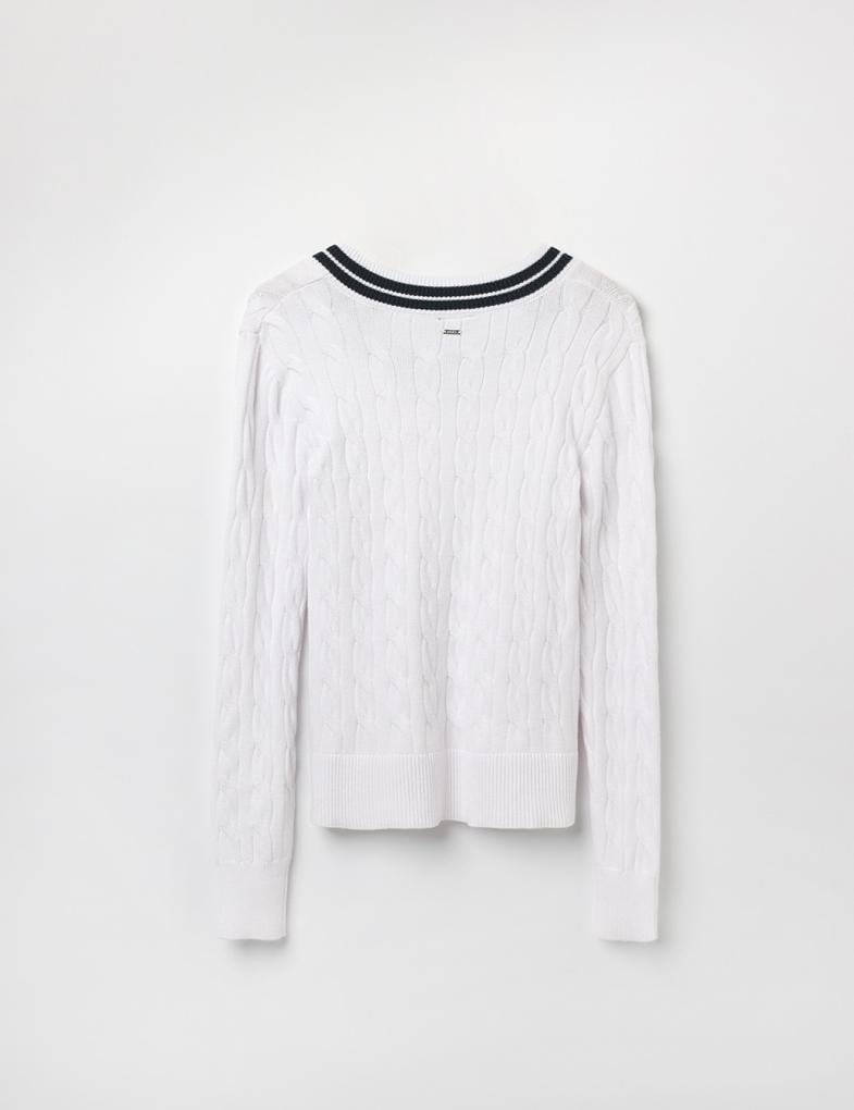 Светр жіночий Diverse VASTRO XL Білий (5905384040527) - фото 4