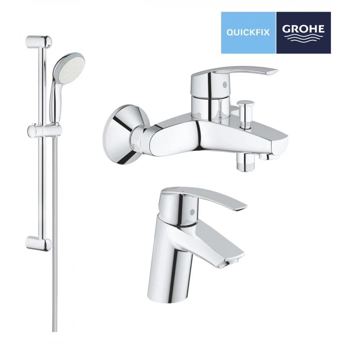 Набір змішувачів для ванної кімнати Grohe Start Vitalio 32278551 - фото 2