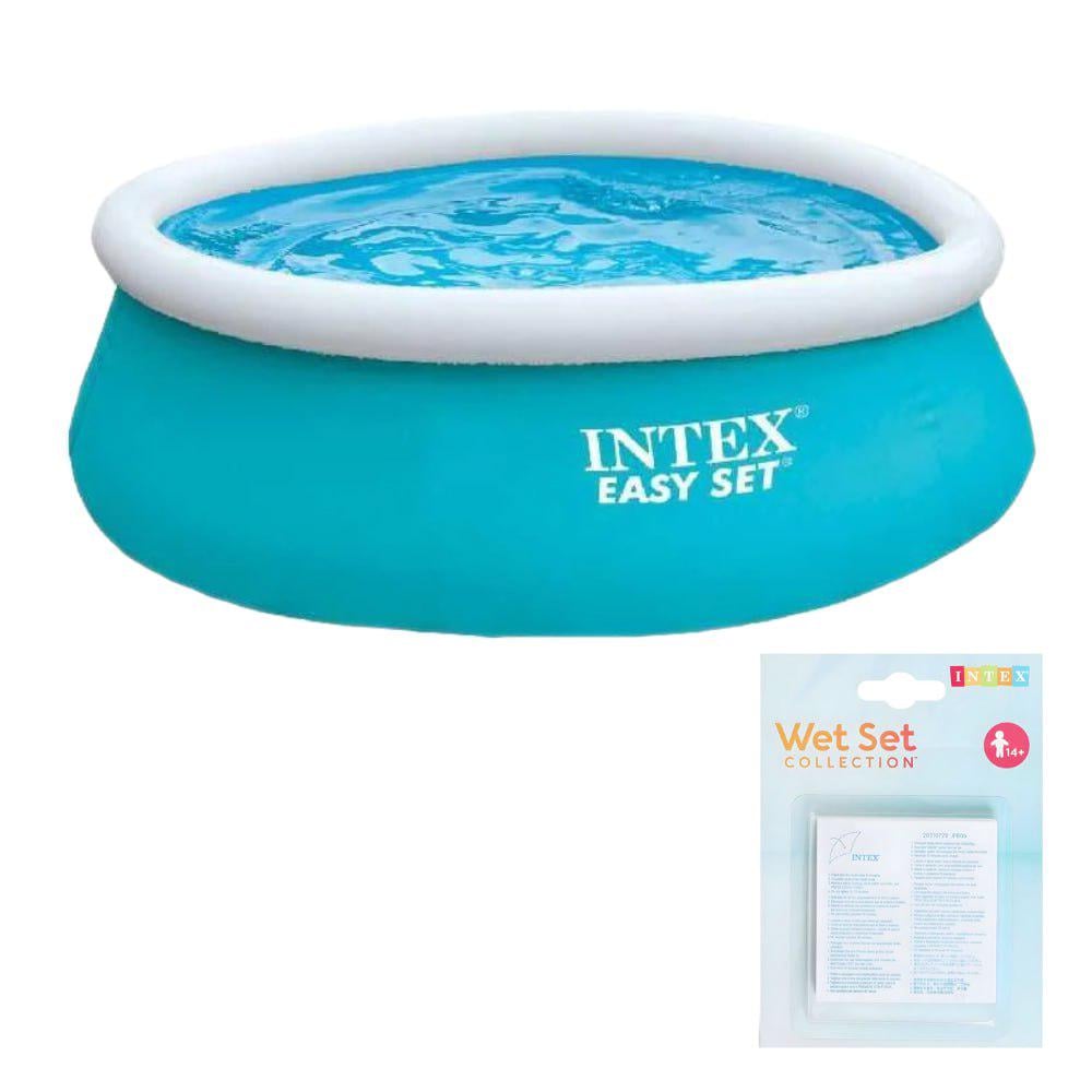 Бассейн надувной Intex 28101 886 л с набором заплат 6 шт. 183х51 см (2522341102) Бассейн надувной Intex 28101 886 л с набором заплат 6 шт. 183х51 см (2522341102)