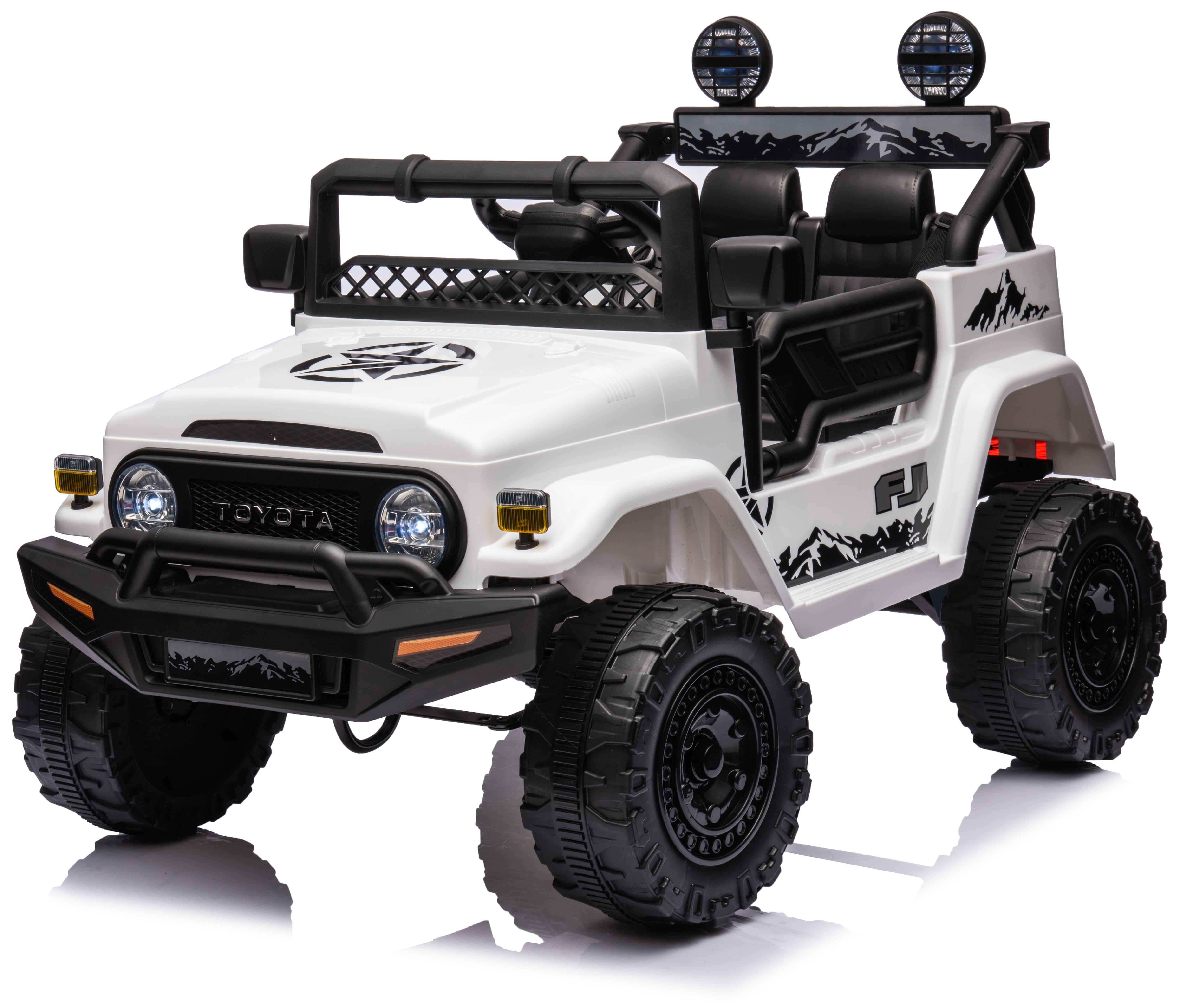 Электромобиль детский Toyota FJ Cruiser Белый (9902)