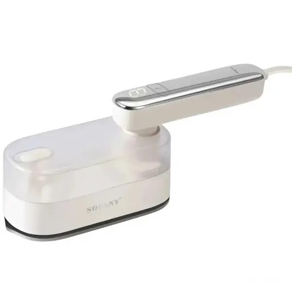 Утюг дорожный Sokany SK-11045 с керамической подошвой и резервуаром на 170 мл на 1200 Вт Белый (147-107- SK-11045 ) - фото 3