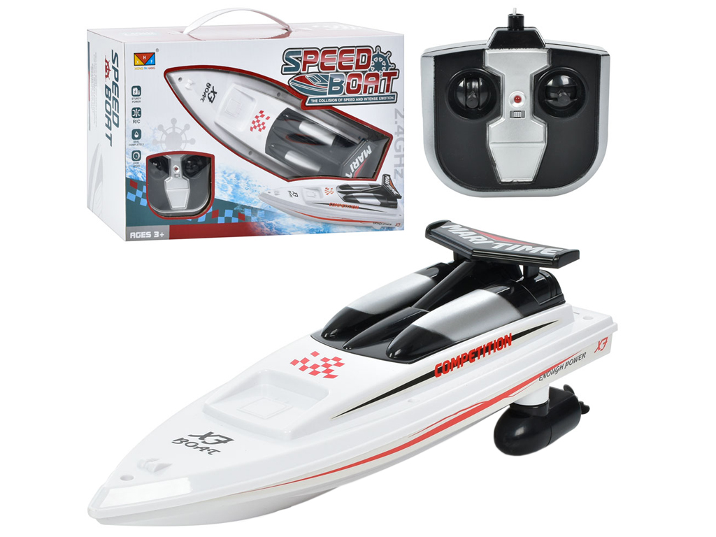 Игрушечный катер на радиоуправлении Само То 311-A23 для воды 28 см (2661192293)