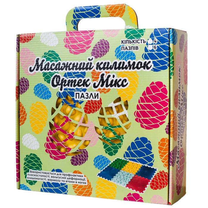 Коврик массажный детский ортек микс ортопедический 8 эл. - фото 2 Коврик массажный детский ортек микс ортопедический 8 эл. - фото 2